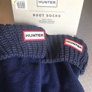 New in box Short Hunter Boot sock in navy.